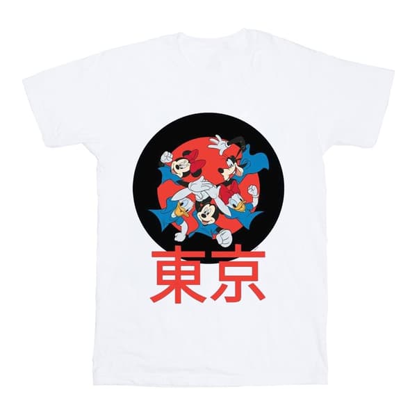 Disney Mens Mickey Mouse Team Huddle T-Shirt
