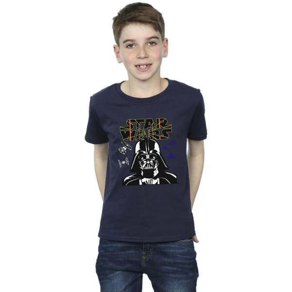 Star Wars Darth Vader Comp Logo T-shirt för pojkar