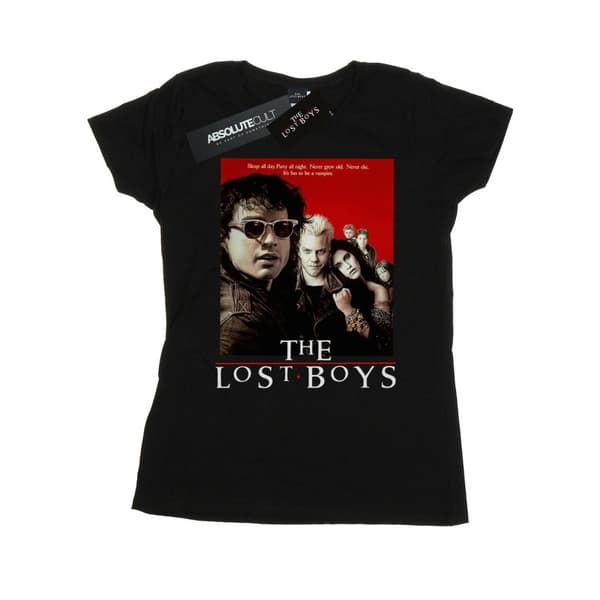 The Lost Boys Womens/Ladies Red Poster Cotton T-Shirt
