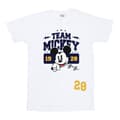 Miniatyrbild 1 av 5: Disney Dam/Tjej Musse Pigg Team Musse T-shirt i bomull