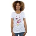 Pikkukuva 2 / 3: Disney Womens/Ladies Donald Duck Love Heart Cotton T-Shirt