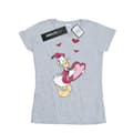 Pikkukuva 1 / 3: Disney Womens/Ladies Donald Duck Love Heart Cotton T-Shirt
