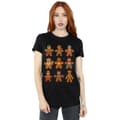 Miniatyrbild 2 av 3: Marvel Dam/kvinnor Avengers Christmas Gingerbread Boyfriend T-shirt i bomull