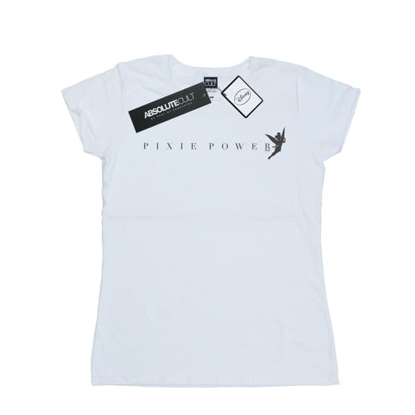 Disney Womens/Ladies Tinker Bell Pixie Power Cotton T-Shirt