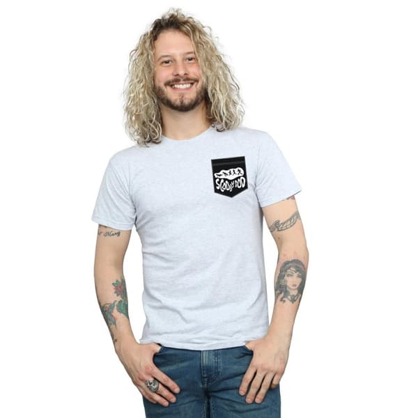 Scooby Doo Mens Faux Pocket T-Shirt