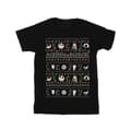 Miniatyrbild 1 av 3: Disney Nightmare Before Christmas - Festliga ikoner - Boyfriend-t-shirt i bomull för damer/damer