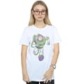 Miniatyrbilde 2 av 3: Disney Womens/Ladies Toy Story 4 Classic Buzz Lightyear Cotton Boyfriend T-Shirt