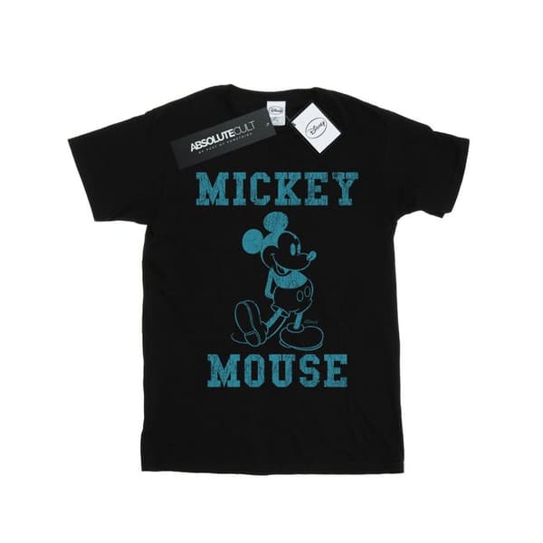 Disney Flickor - Musse Pigg - T-shirt i bomull med tryck på spark