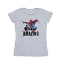 Miniatyrbild 1 av 3: Marvel Dam/Tjej Spider-Man Amazing T-shirt i bomull