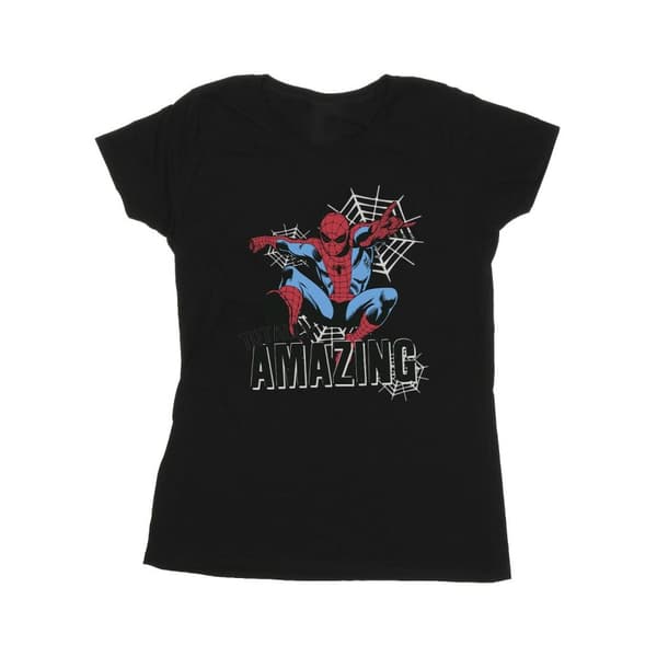 Marvel Dam/Tjej Spider-Man Amazing T-shirt i bomull