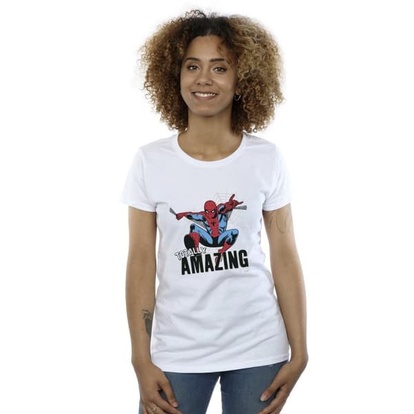Marvel Dam/Tjej Spider-Man Amazing T-shirt i bomull