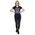 Miniatyrbild 4 av 5: Disney Dam/Tjej Donald Duck Christmas Fair Isle T-shirt i bomull