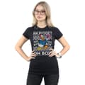 Miniatyrbild 2 av 5: Disney Dam/Tjej Donald Duck Christmas Fair Isle T-shirt i bomull