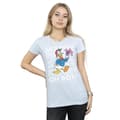 Miniatyrbild 2 av 5: Disney Dam/Tjej Donald Duck Christmas Fair Isle T-shirt i bomull