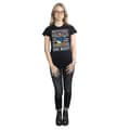 Miniatyrbild 4 av 5: Disney Dam/Tjej Donald Duck Christmas Fair Isle T-shirt i bomull