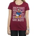 Pikkukuva 3 / 5: Disney Womens/Ladies Donald Duck Christmas Fair Isle Cotton T-Shirt