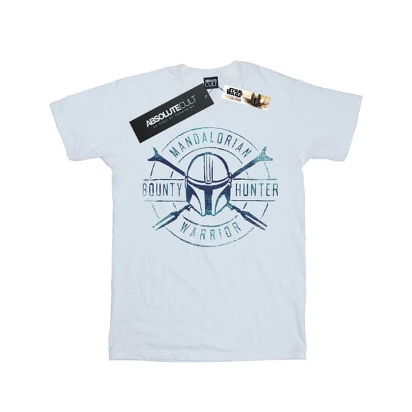 Star Wars Boys The Mandalorian Warrior Crest T-Shirt