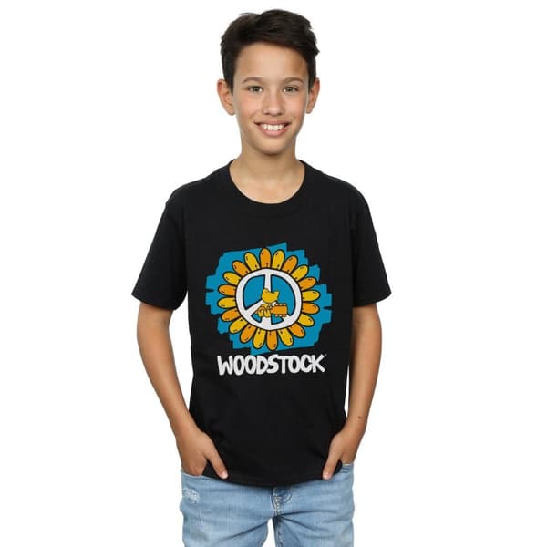 Woodstock Boys Flower Peace T-Shirt