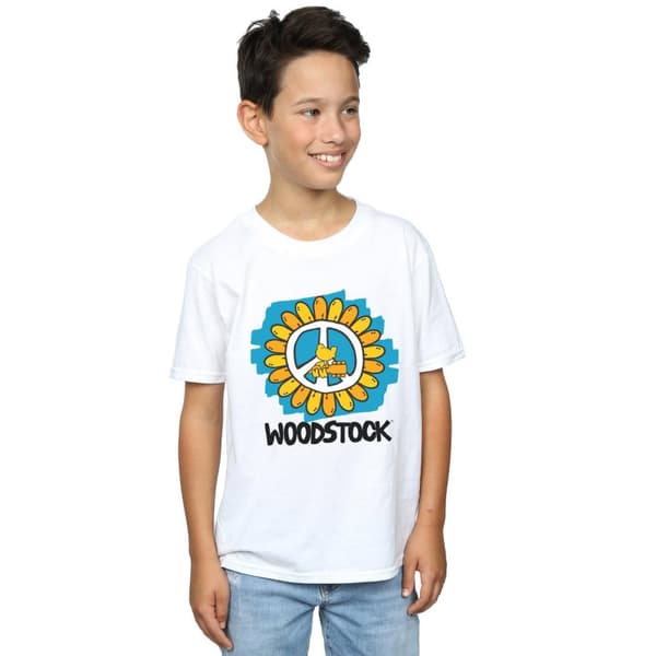 Woodstock Boys Flower Peace T-Shirt