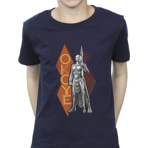 Marvel Wakanda Forever Okoye Stance T-shirt för pojkar