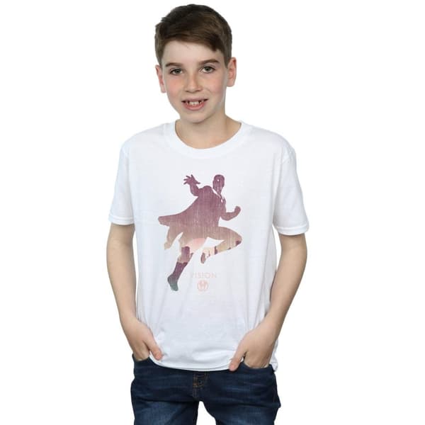 Marvel T-shirt med silhuett av Vision för pojkar