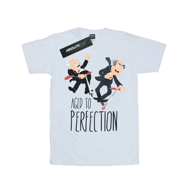 Disney Womens/Ladies The Muppets Aged to Perfection Cotton Boyfriend T-Shirt