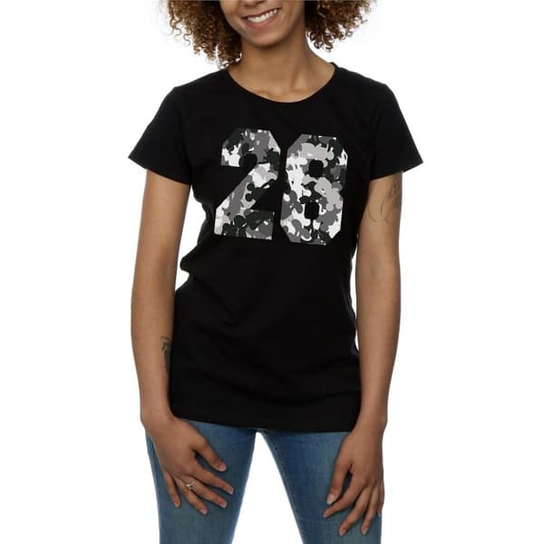 Disney Dam/Tjej - Musse Pigg - Mönster 28 - T-shirt i bomull