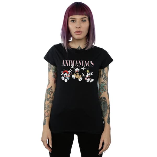 Animaniacs Womens/Ladies Group Jump Cotton T-Shirt