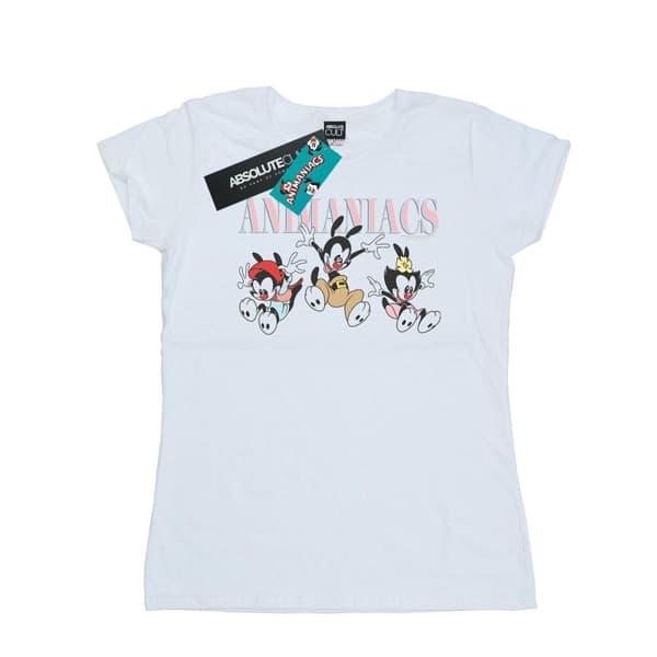 Animaniacs Womens/Ladies Group Jump Cotton T-Shirt