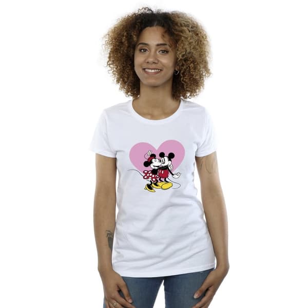 Disney Dam/Tjej Musse Pigg - Kärleksspråk - T-shirt i bomull