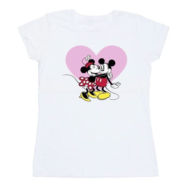 Disney Dam/Tjej Musse Pigg - Kärleksspråk - T-shirt i bomull