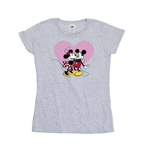 Disney Dam/Tjej Musse Pigg - Kärleksspråk - T-shirt i bomull