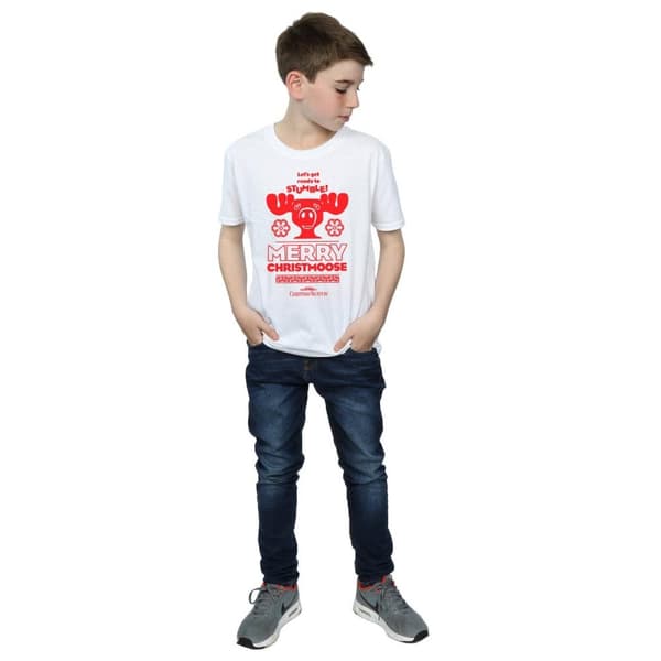 National Lampoon´s Christmas Vacation T-shirt för pojkar - Merry Christmoose