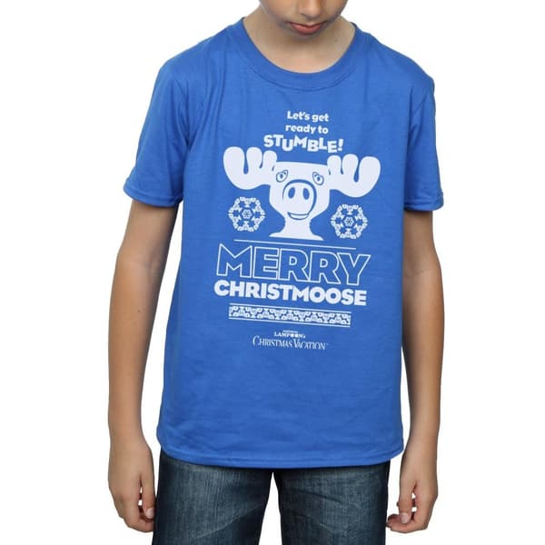 National Lampoon´s Christmas Vacation Boys Merry Christmoose T-Shirt