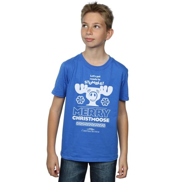 National Lampoon´s Christmas Vacation Boys Merry Christmoose T-Shirt