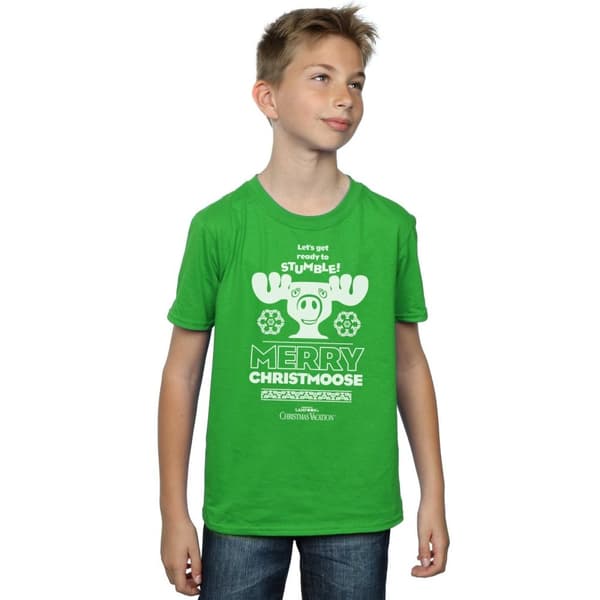 National Lampoon´s Christmas Vacation T-shirt för pojkar - Merry Christmoose