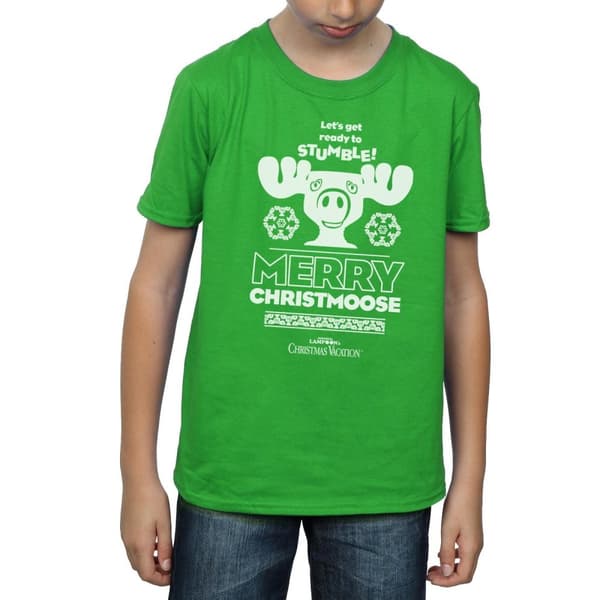 National Lampoon´s Christmas Vacation T-shirt för pojkar - Merry Christmoose