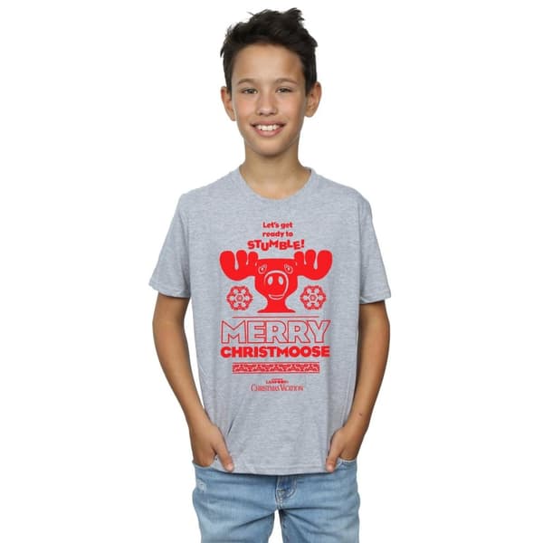National Lampoon´s Christmas Vacation T-shirt för pojkar - Merry Christmoose