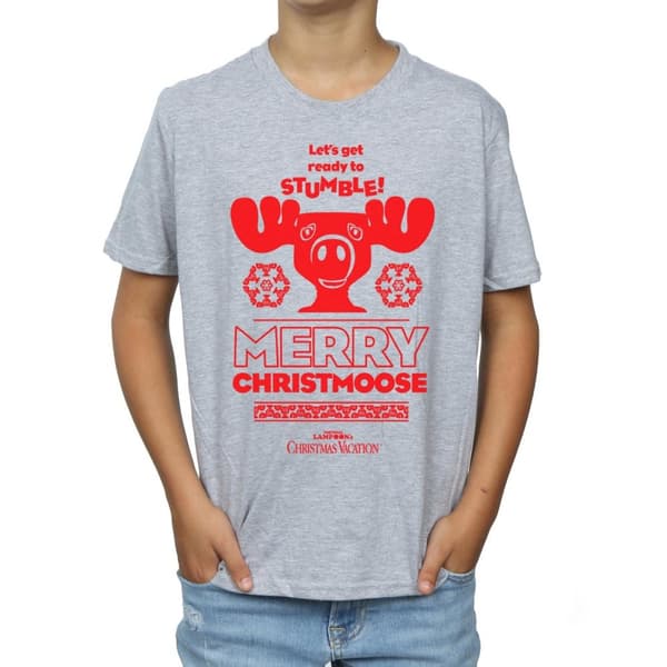 National Lampoon´s Christmas Vacation T-shirt för pojkar - Merry Christmoose