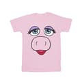 Miniatyrbild 1 av 3: Disney Mupparna Miss Piggy Face T-shirt i bomull för flickor