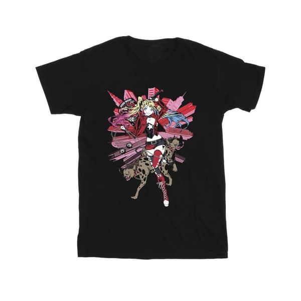 DC Comics Harley Quinn Hyenas T-shirt för pojkar
