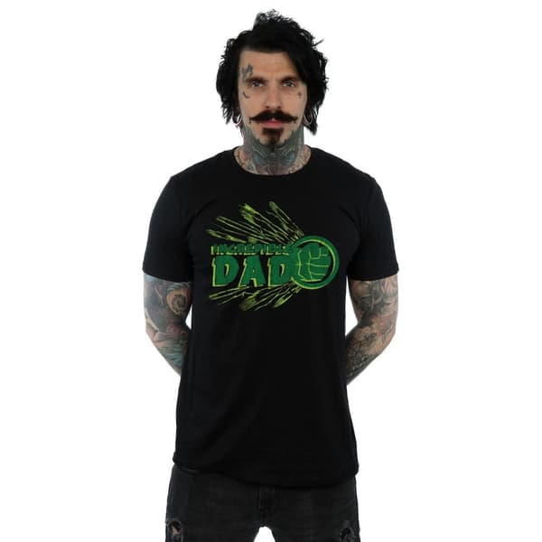 Marvel Mens Hulk Incredible T-shirt för pappor