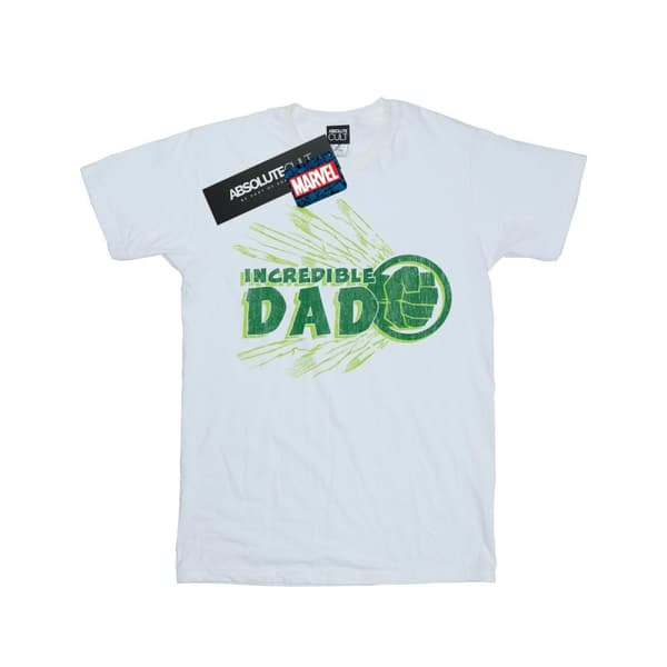 Marvel Mens Hulk Incredible T-shirt för pappor