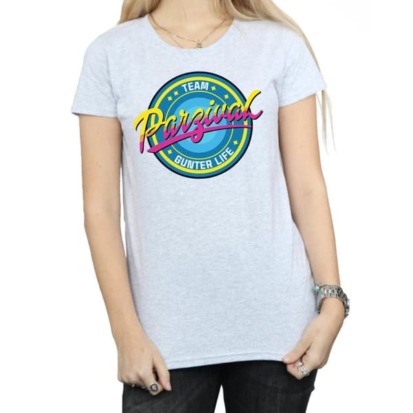 Ready Player One Womens/Ladies Team Parzival Cotton T-Shirt
