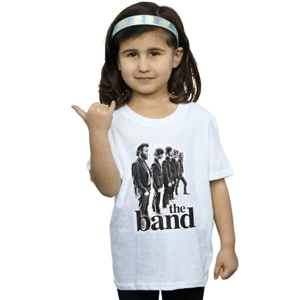 The Band Line Up T-shirt i bomull för flickor
