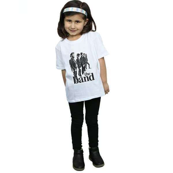 The Band Line Up T-shirt i bomull för flickor