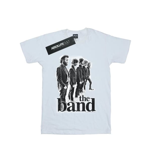 The Band Line Up T-shirt i bomull för flickor White 5-6 Years