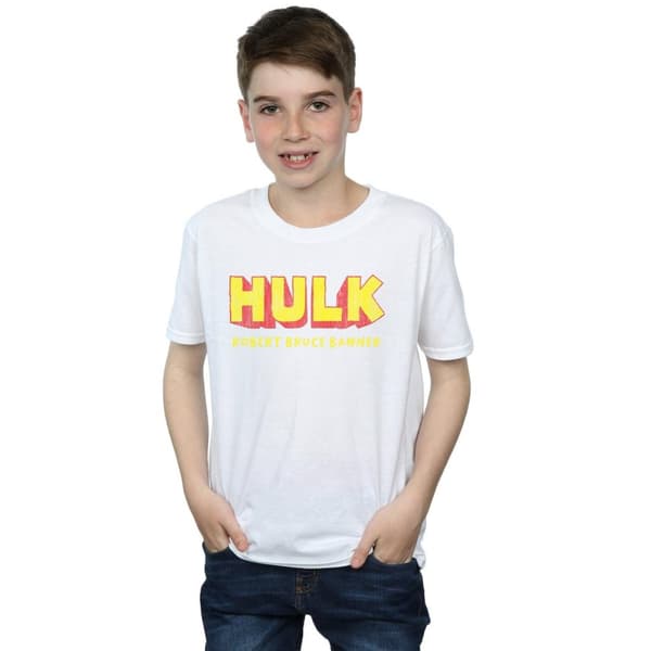 Marvel Boys Hulk AKA Robert Bruce Banner T-Shirt
