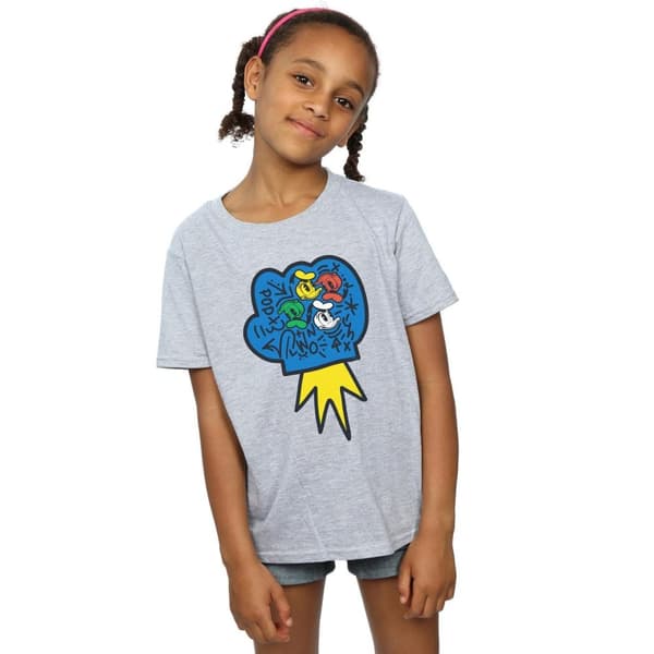 Disney Girls Donald Duck Pop Fist Cotton T-Shirt