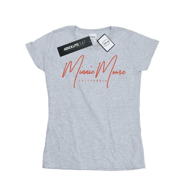 Disney Womens/Ladies Mickey Mouse California Cotton T-Shirt